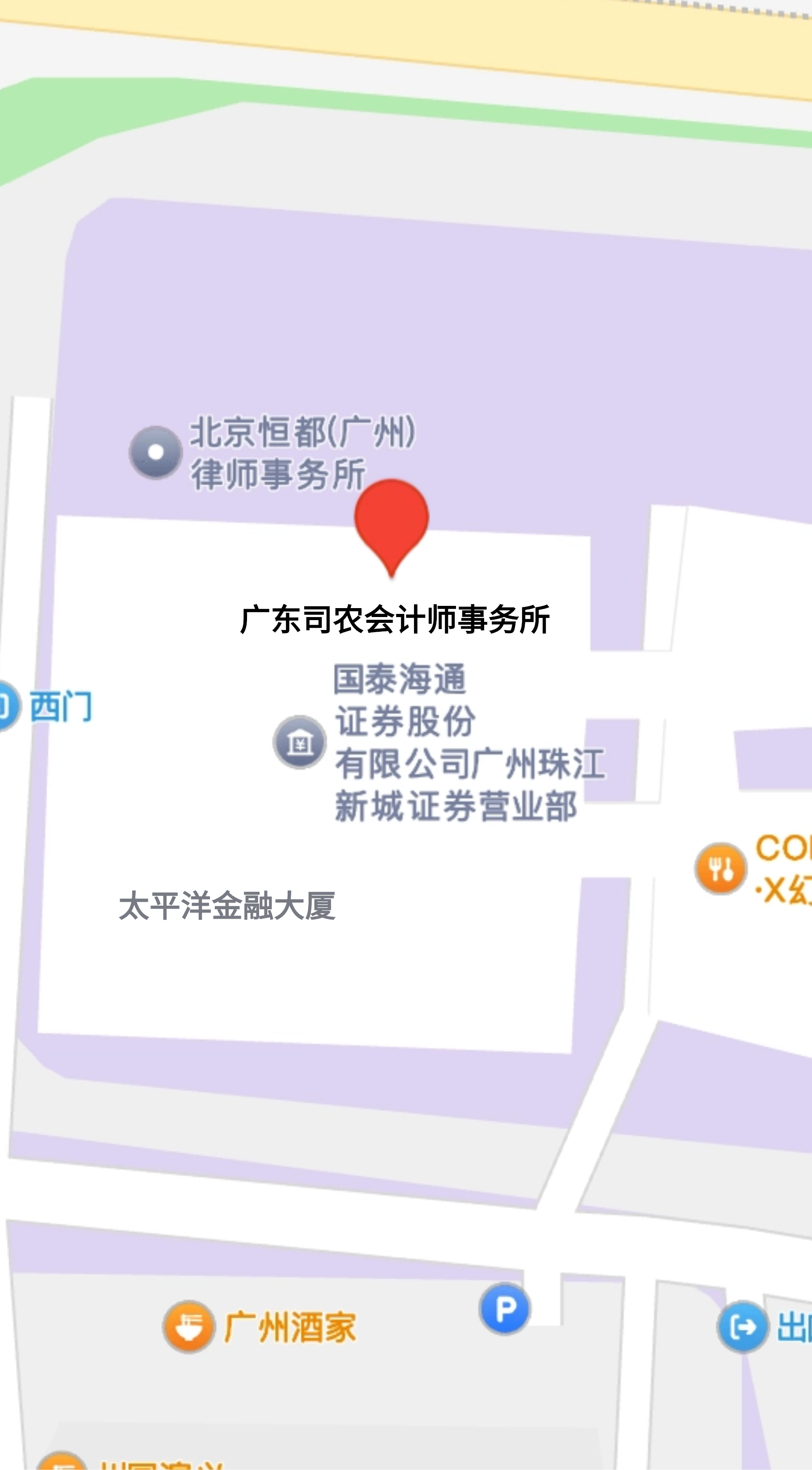 司农公司位置地图